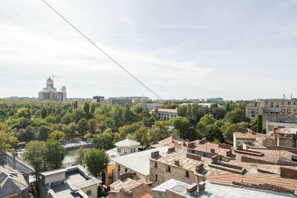 Stunning Views 3Br Sunny Flat - Amazing Terrace Leilighet Bucureşti Eksteriør bilde